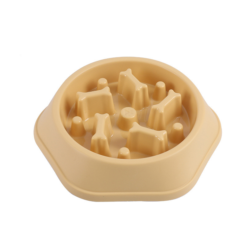 Tazón de Comida Lenta Antiahogo para Mascotas, Tazón para Perros en Forma de Hueso de Alimentación Lenta, Tazón Antiderrame — imagen 5