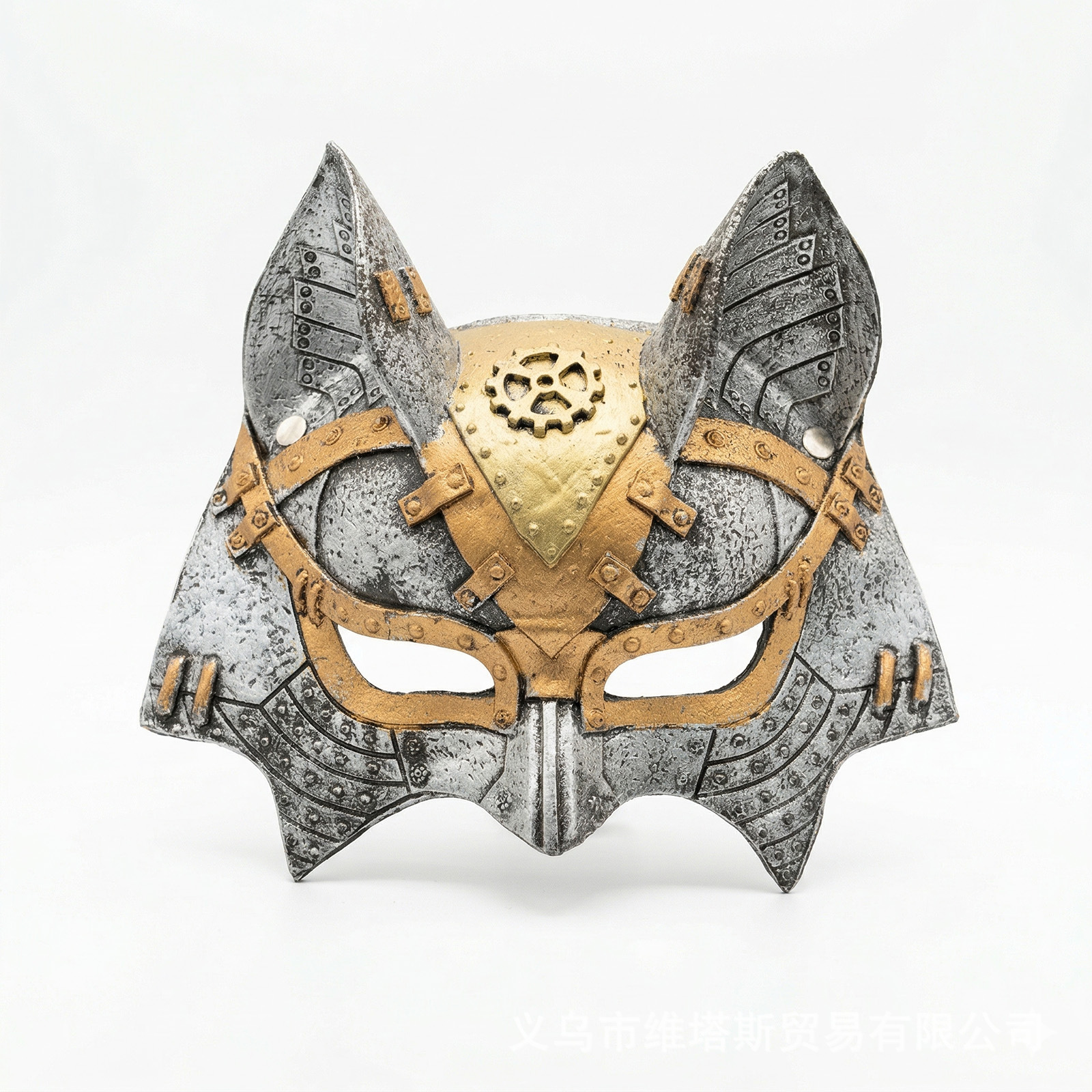Disfraz de Zorro de Halloween Máscara de Carnaval Punk Estilo Noble — imagen 6