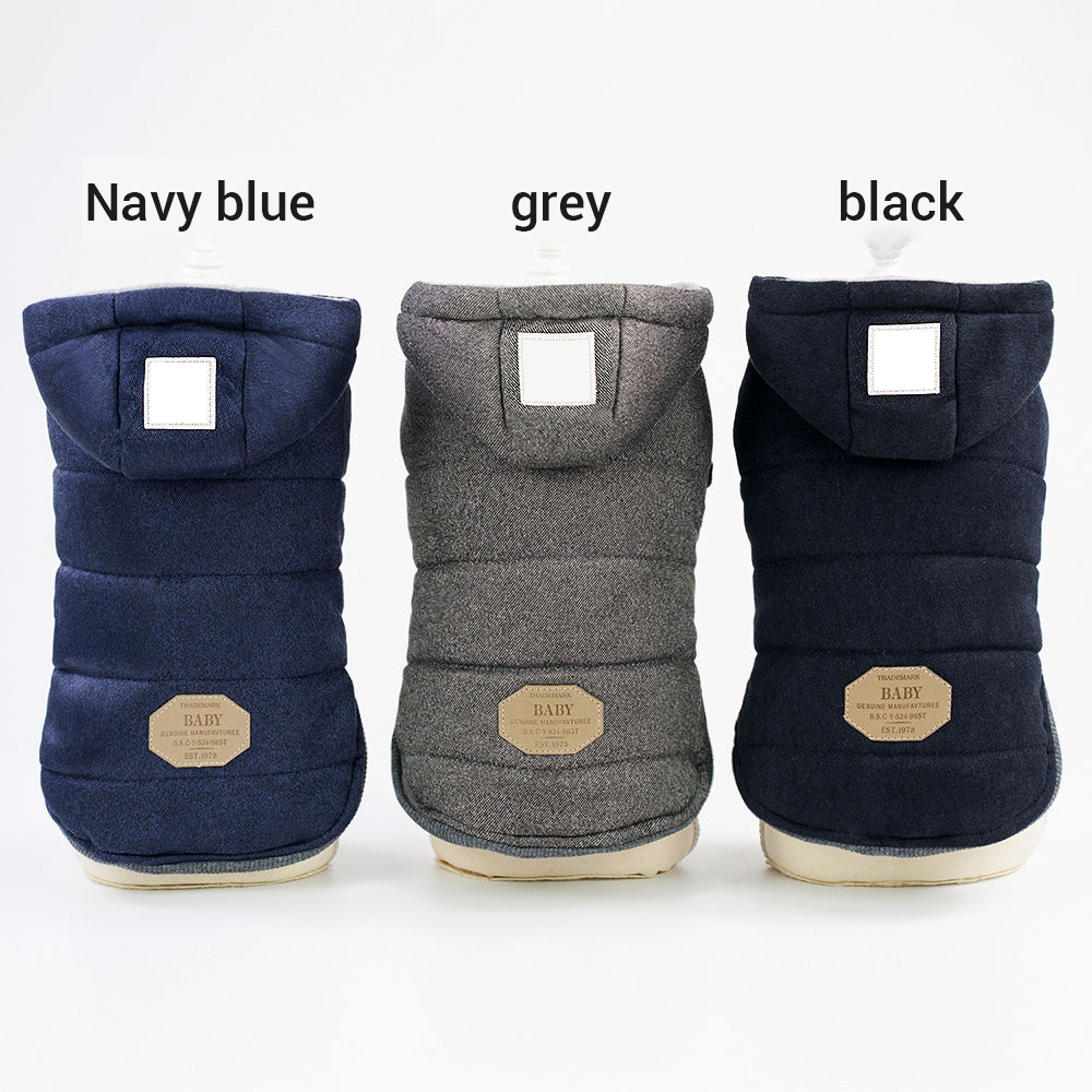 Pet Clothes Dog Clothes Autumn And Winter New Teddy Dog Pet Clothing Two Feet Cotton Clothes — image 2