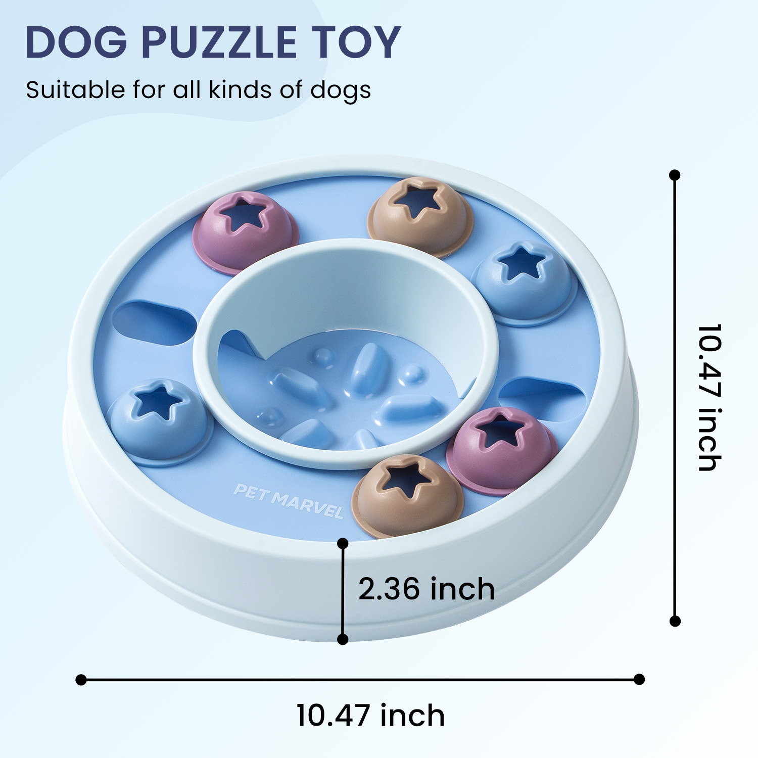 Juguete de Rompecabezas Interactivo PETMARVEL para Perros, Niveles 1-3 — imagen 11