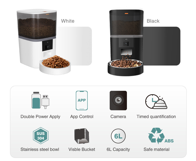 Video Camera With Adjustable Performance Pet Feeder — image 3