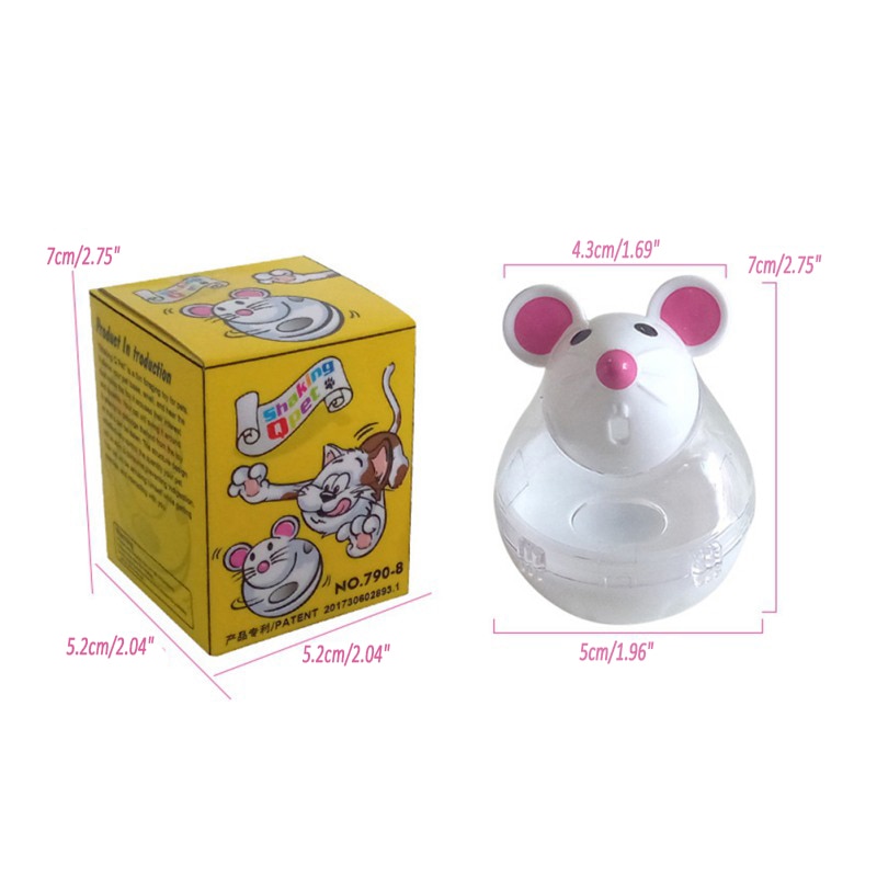Comedor Automático de Comida para Mascotas con Ratón Artificial — imagen 4