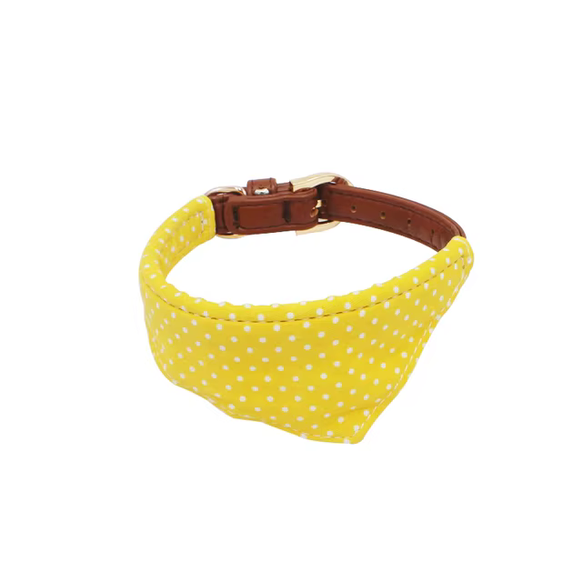 Collar y Guía para Perros Pequeños con Bandana de Cuero Suave, Adorno de Raso, Collar para Gatos - Perfecto para Chihuahuas y Animales de Compañía — imagen 14