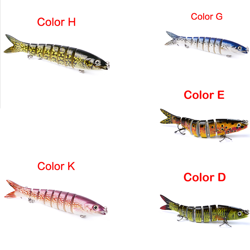 Lureres Artificiales para Pescar Lucio Multisecciones Unidas Secciones Duras de Tiro Lazo para Peces Lucio y Carpín — imagen 10