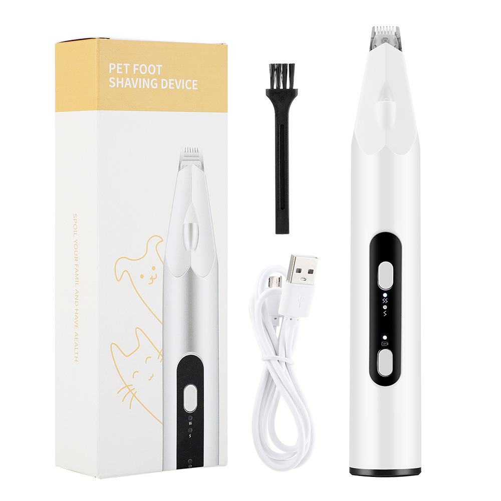 2-Speed Pet Shaver Cat Shaving Foot Hair Cat Moss Detection Foot Hair Trimming Sole Electric Clipper Shaver — image 5