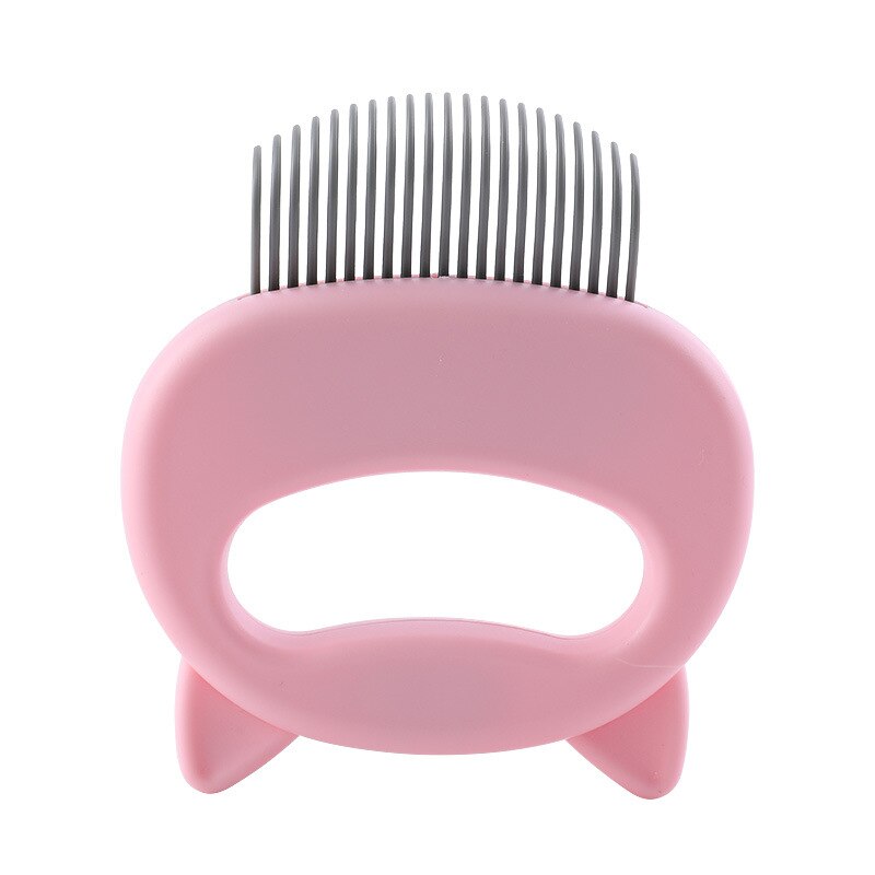 Elastic Soft Needle Comb Pet Hair Removal Massaging Shell Comb Cat Massage Brush Kitten Grooming Shedding Tools Bathing Supplies — image 10