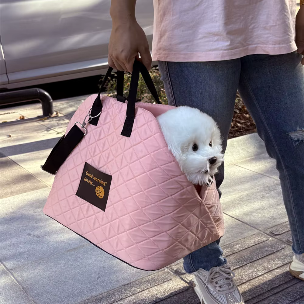 Transportadora de Viaje con Protección para Asiento de Auto, Transportadora para Gatos y Perros, Transportadora para Perro y Gato, Bolso de Hombro para Mascotas — imagen 5