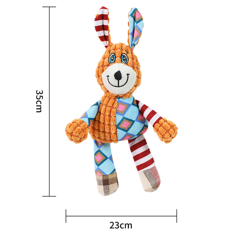 Interactive Dog Toys For Aggressive Chewers Dog Squeaky Toys Pet Grinding Teeth Plush Toy, Chewing Toy For Dog Interactive Supply Dog Toys Dog Toys For Aggressive Chewers — image 5