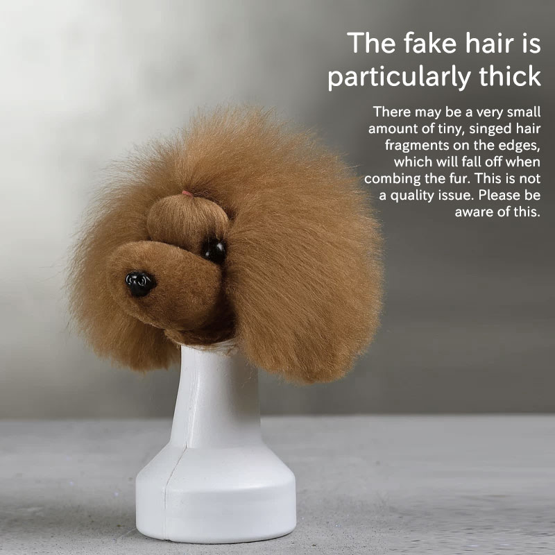Cabeza de Entrenamiento para Pelo Canino Profesional | Modelo de Practica para Estudiantes de Estética Animal y Cuidado del Pelaje — imagen 15