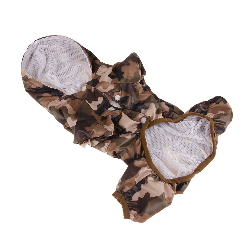 Pet Clothes Raincoat Double Layer Dog Raincoat Four Season Dog Pet Clothes — image 4