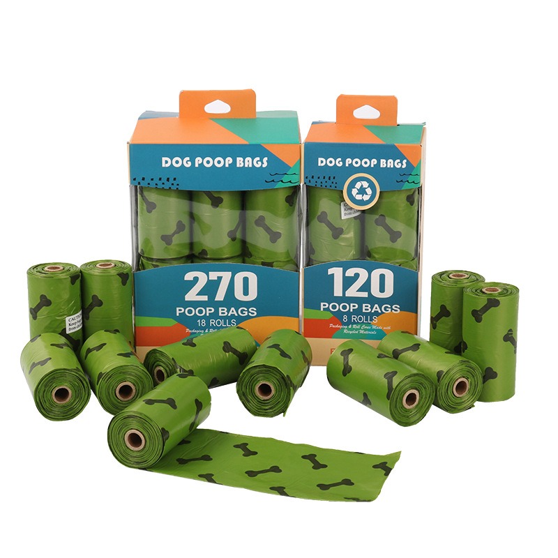 Degradable dog poop bag pet garbage bag — image 1