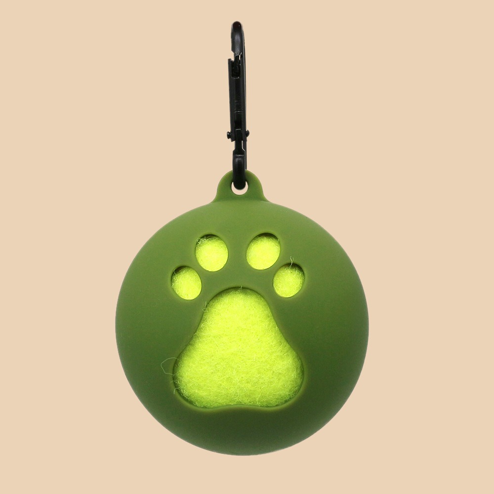 Soporte de pelotas para mascotas - Estantería portátil para entrenamiento canino sin manos — imagen 8