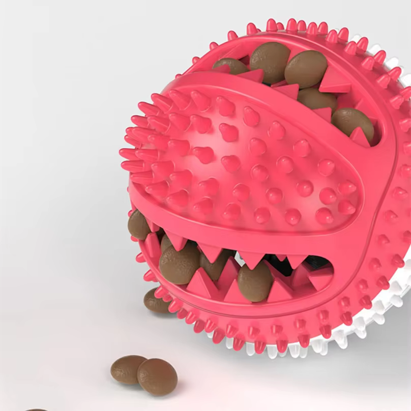 Juguetes para Perros de Alimento con Cepillo Dental en Silicona y Succion para Mordisqueo Interactivo — imagen 3
