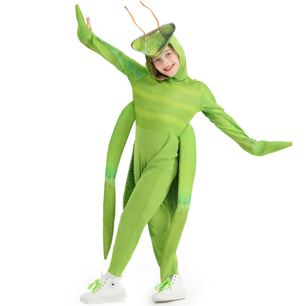 Funny Halloween Kids Animal Role Play Cosplay Costume Mantis Costume — image 3