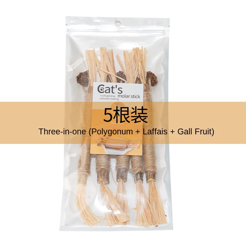 Cat Dental Chew Stick with Catnip - Teeth Cleaning, Tartar Removal, Fresh Breath, Self-Entertainment Pet Toy — image 8