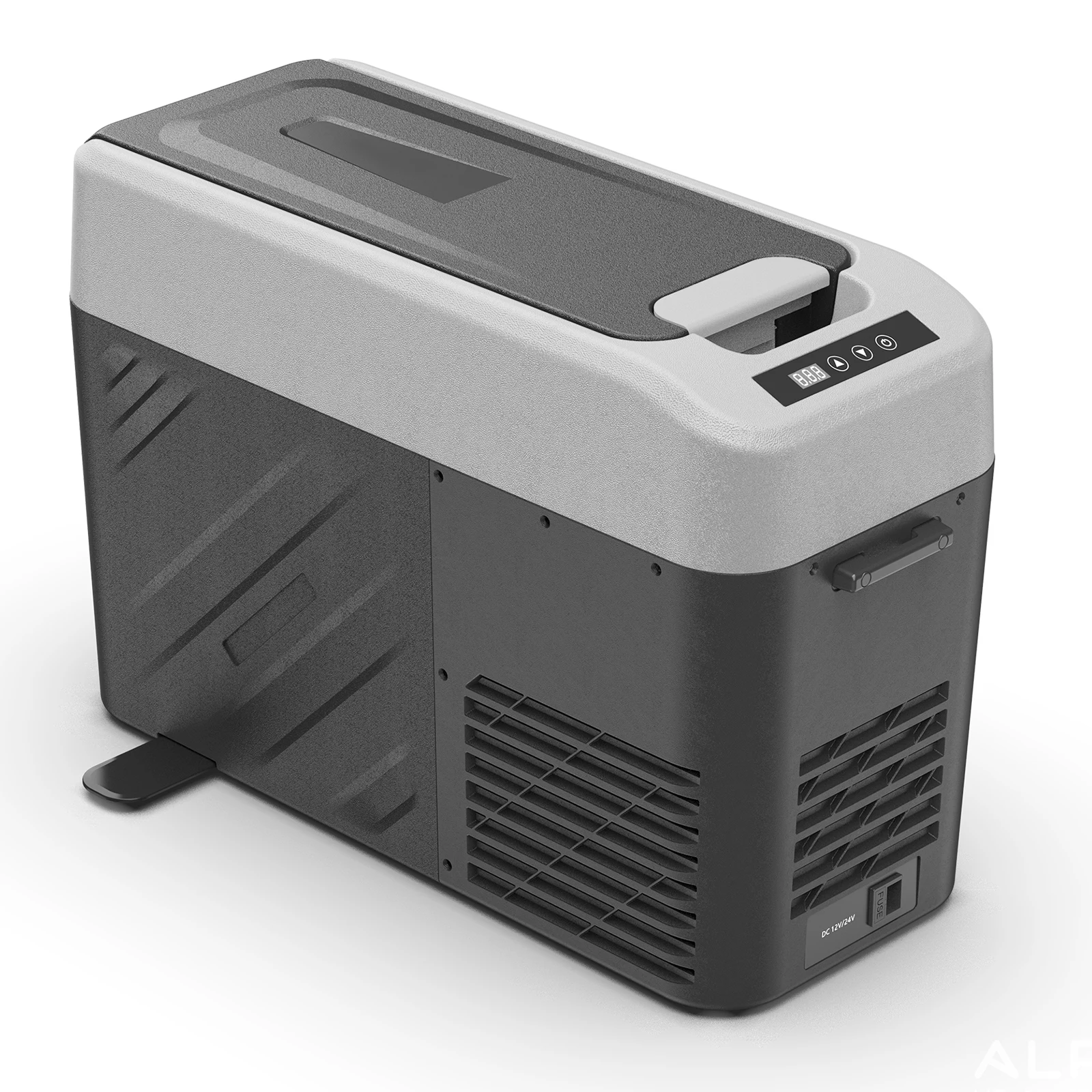 Alpicool KCF15 15L Compressor Cool Box Portable for Car, Truck, Compact Camping Fridge 12/24V DC Cool Box for Travel, Food & Dri — image 1