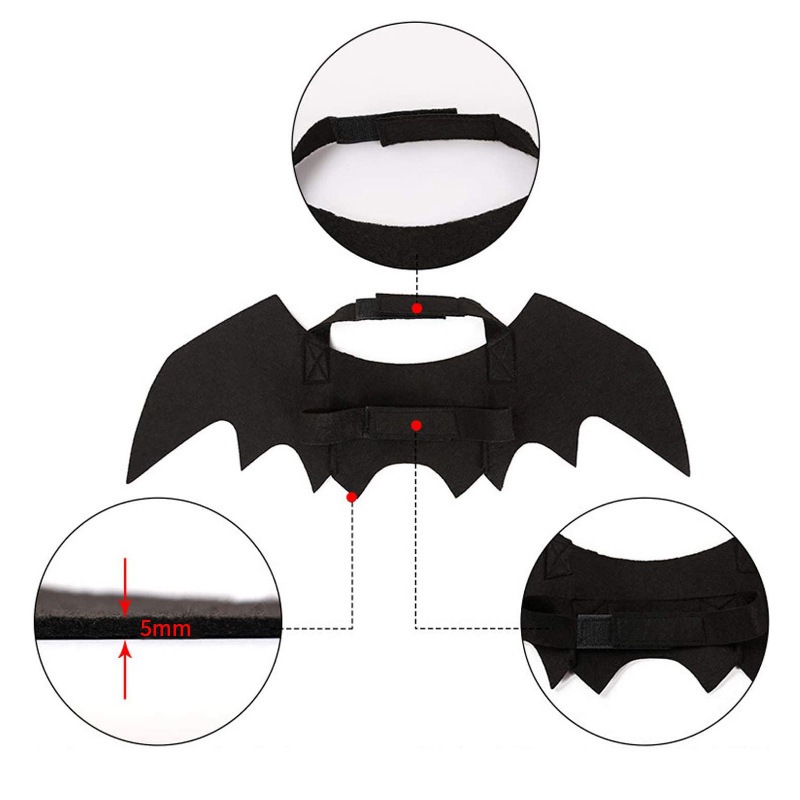 Alas de Murciélago para Mascotas: Decoración de Halloween — imagen 6