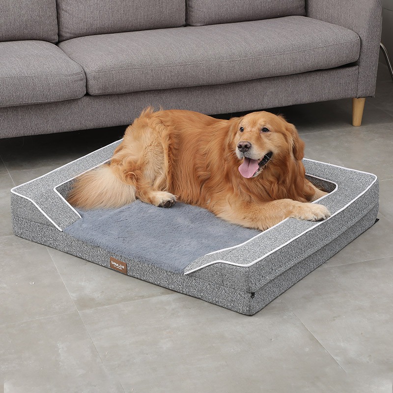 Dog House Winter Warm Medium And Large Dogs Sofa Bed Removable And Washable Golden Labrador Cushion — image 1