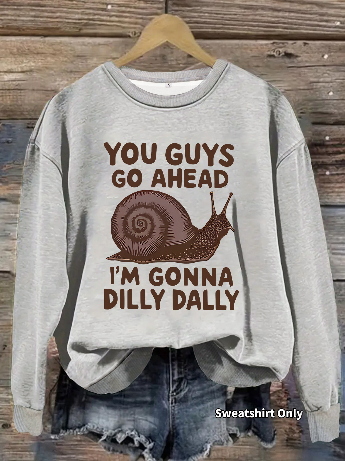 Snail print hoodie for women — image 8