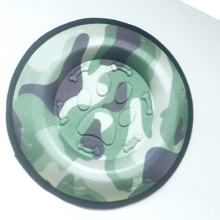 EVA Camo Series Floating Water Flying Army Green Lightweight Training Bite Water Absorbing Dog Toys — image 3