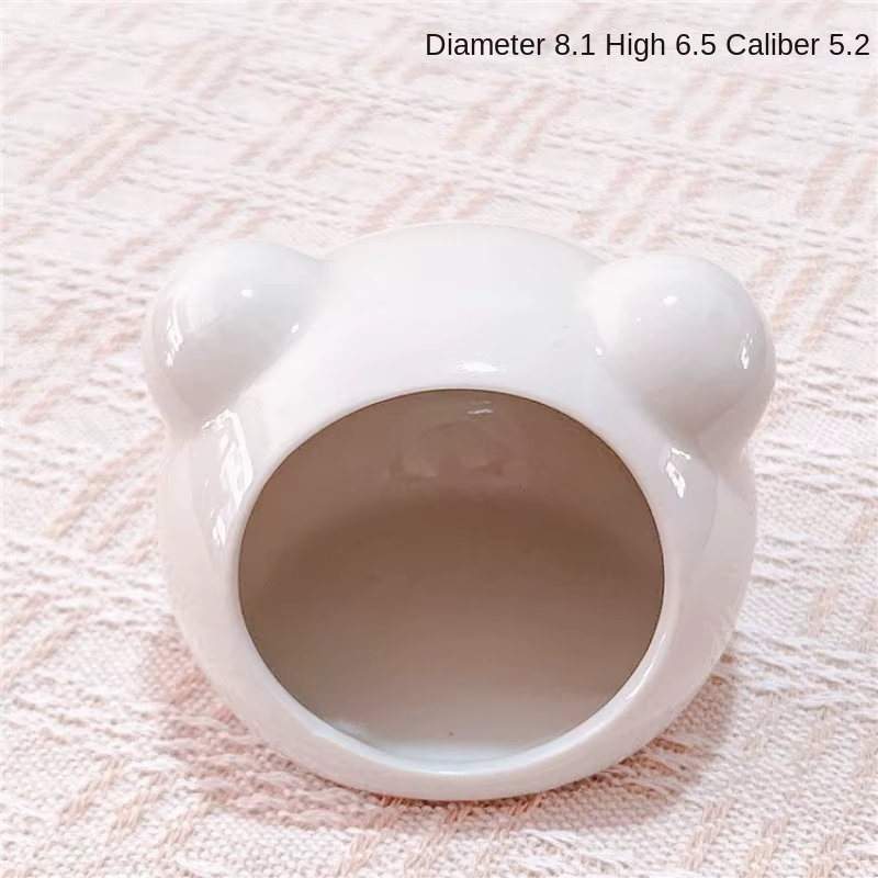 Ceramic Hamster Nest Summer Cooling Pet Ice House Ceramic Nest Dutch Pig Golden Bear Sleeping Nest Ceramic SummerHouse NewDesign — image 5