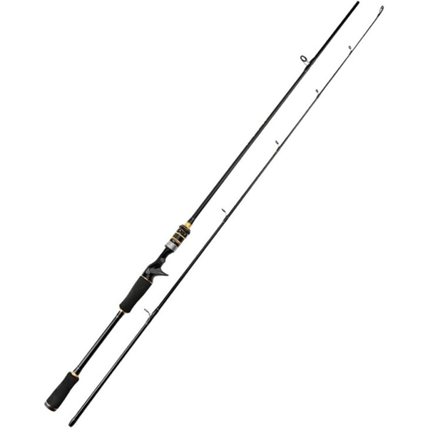Caña de Pesca Caña de Pesca de Carbono Caña de Pesca de Baitcasting para Viajar Caña de Lure de Caza 165 Cm-5.4 Ft — imagen 3