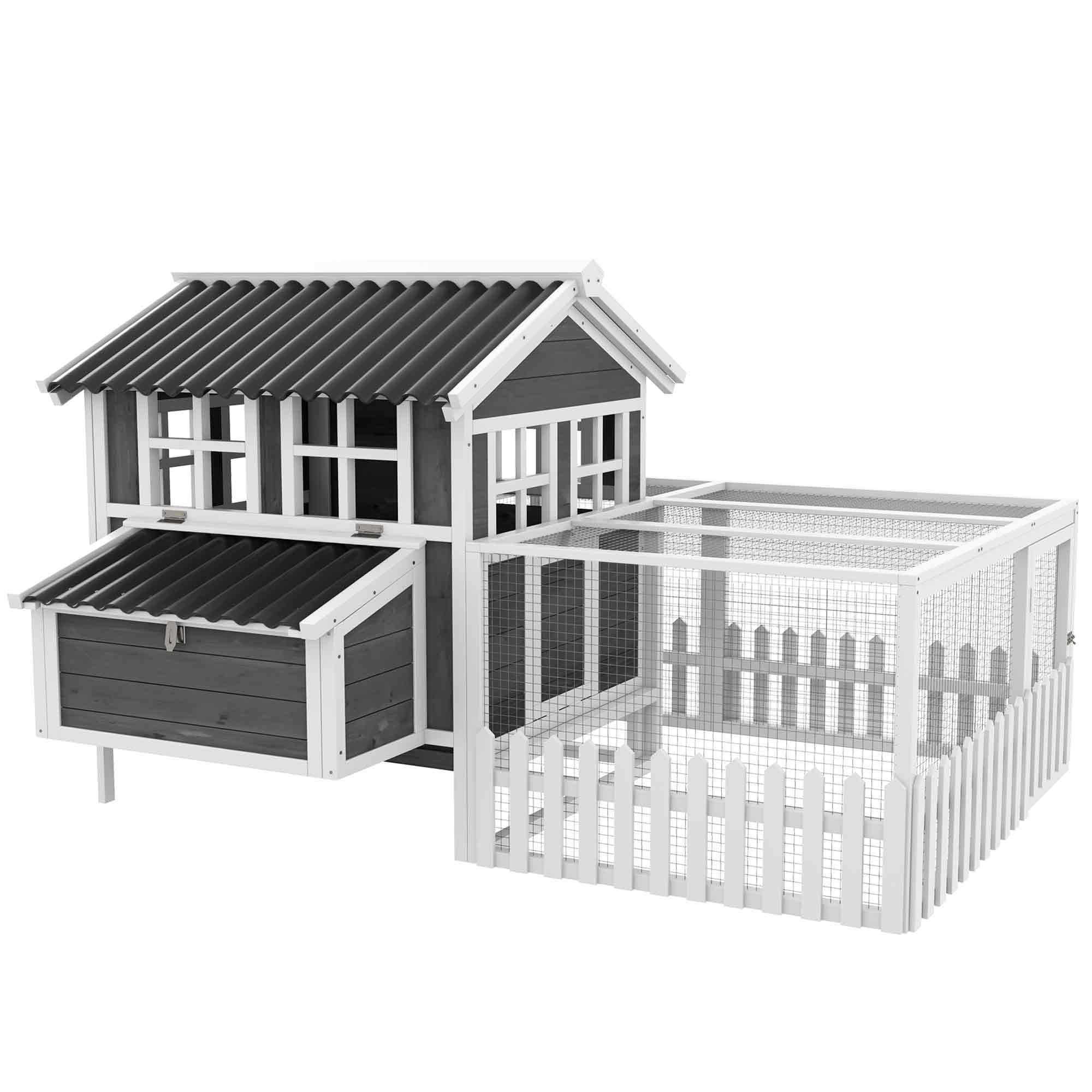 Wooden Chicken Coop For 3-4 Chickens — imagen 4