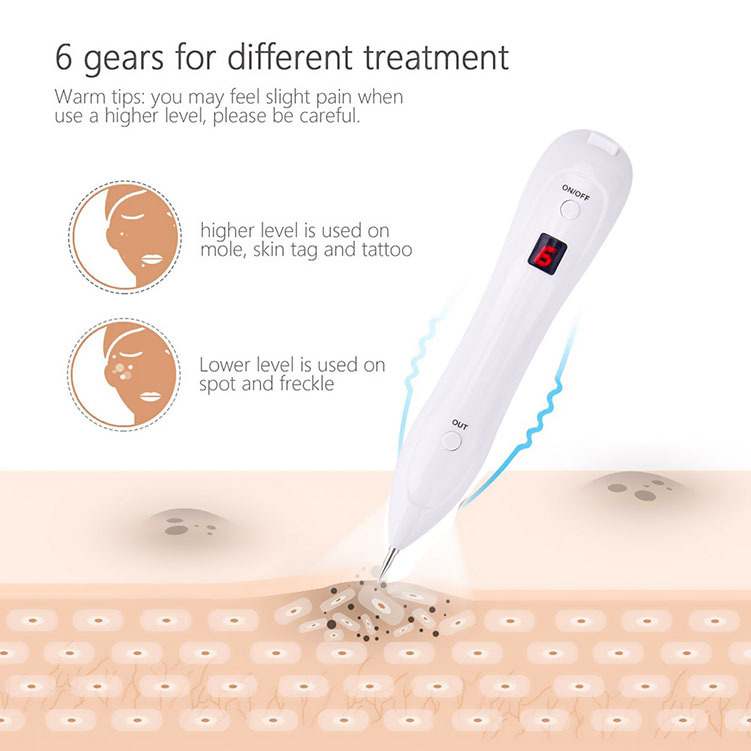 HailiCare Second Generation Display Mole Point Pen Electric Beauty Instrument Freckle Pen Tattoo Embroidery Beauty Instrument — image 2