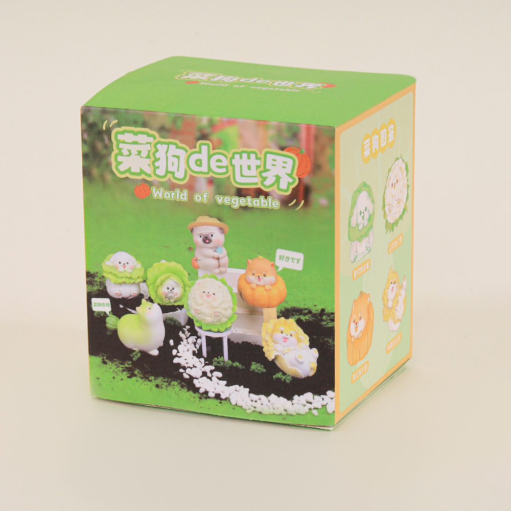 Surprise Creative Tide Play Box Animal Desktop Resin Doll To Send Friends To Decorate The World Blind Box Of The Dog — image 6