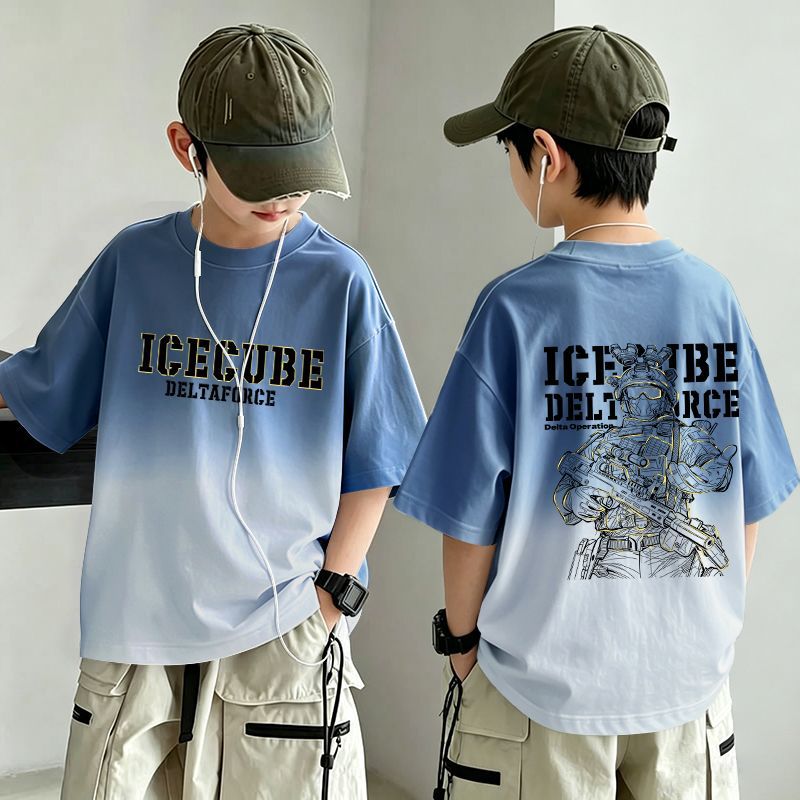 Cool Dragon Short Sleeve T-Shirt for Boys — image 9