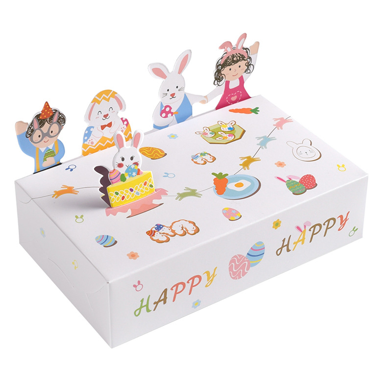 Cajas Regalo de Peluche en 3D para Conejos - 10 Unidades — imagen 1
