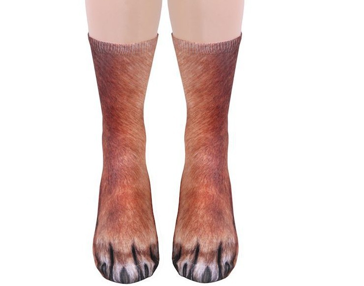 3D Animal Paw Socks Cute Cat Claws Socks Unisex Long Socks — image 10