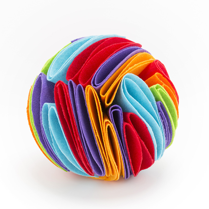 Second Generation Sniffing Pad Dog Sniff Ball Toy Dog Snuffle Ball Pet Foldable Sniff Ball — image 3