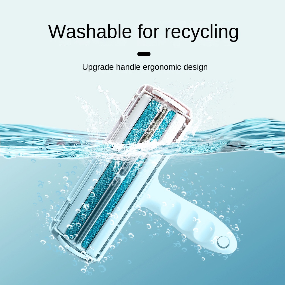 One-Click Clean Pet Grooming Brush – Dog & Cat Deshedding Tool & Self-Cleaning Fur Remover — image 3