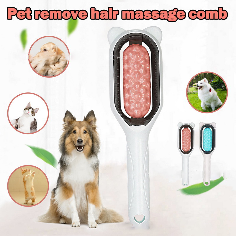 Pet Cleaning And Hair Removal Comb Cat Comb To Remove Floating Hair Pet Comb Brush Disposable Wipes For Long Hair And Short Hair — image 2