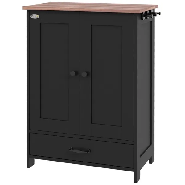 Dog Food Storage Cabinet-Black — image 3