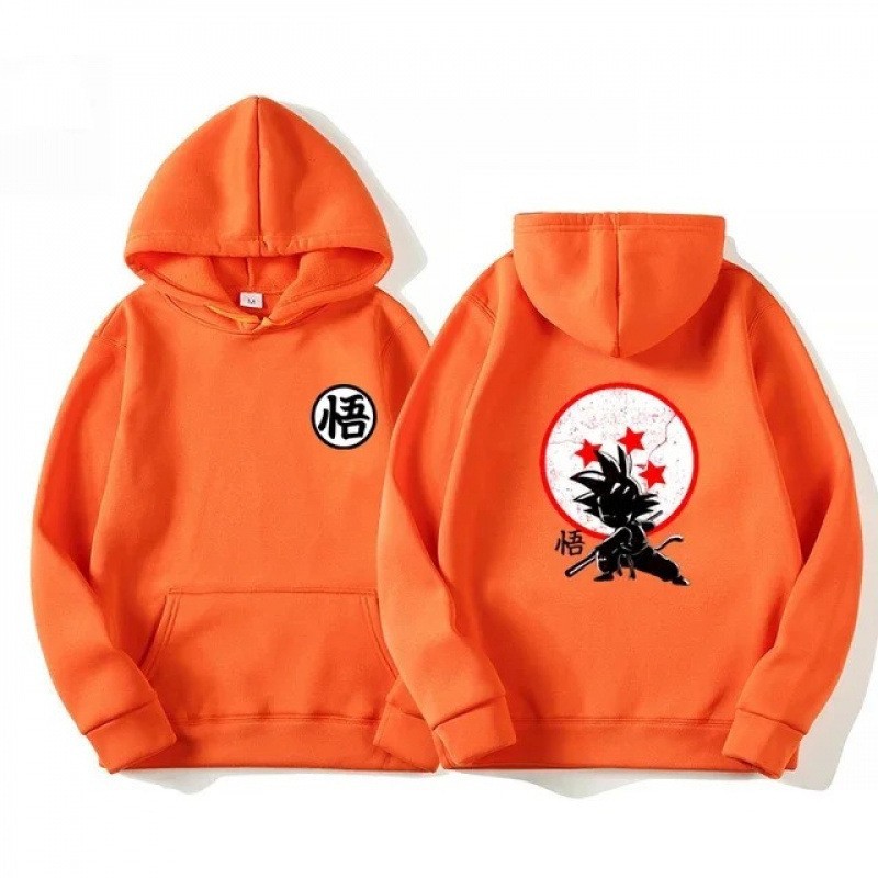Casual Unisex Loose Hoodie Anime Dragon Ball Goku Round Neck Sweatshirt — image 14