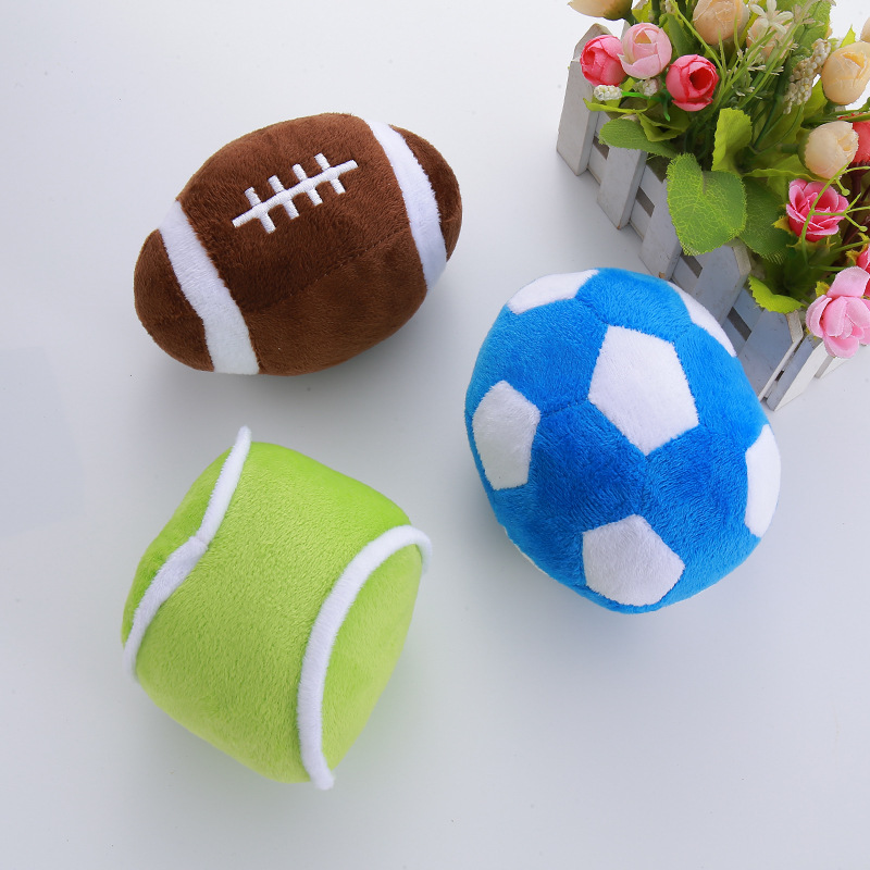 Peluche de Bola Simulada con Sonido para Mascotas Perro — imagen 3