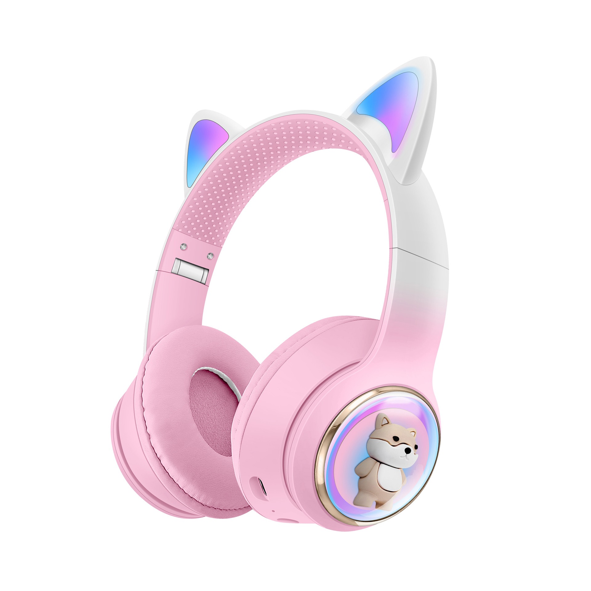 AKZ-51 Earphones Space Cabin Cute Cartoon Pet Bluetooth Headwear Large Battery Earphones Foldable Earphones — image 6