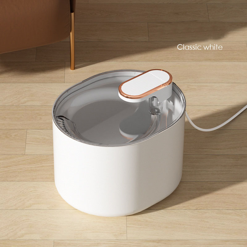 Dispensador de agua automático para mascotas con circulación y filtrado inteligente, gran capacidad silencioso para perros y gatos — imagen 1