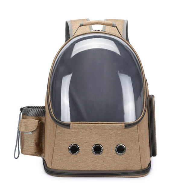 Pet Space Cat Backpack Fashion Transparent Breathable Cat Bag Dog Bag Folding Pet Bag — image 7