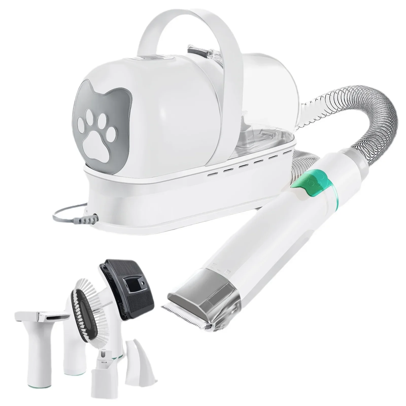 7 in 1 Pet Grooming Vacuum Kit Dog Grooming Clippers Pet Hair Remover with Power Large Suction & Low Noise Pet Hair Kits — image 6