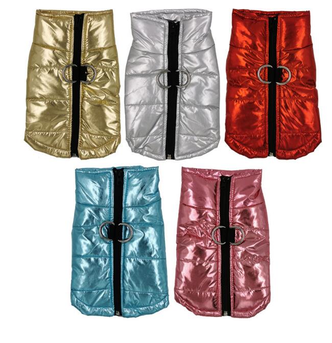 Clothes For Small Dogs Waterproof Dog Clothes Puppy Pet Jacket Winter Warm Vest Dog Coat Clothing For Chihuahua French Bulldog — image 1