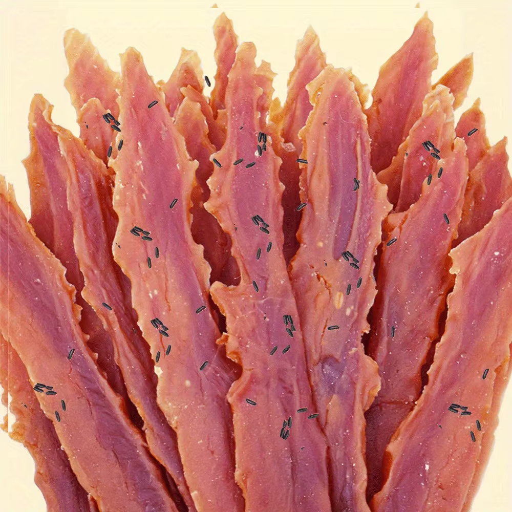 Jerky de Pato con Ajonjolí 200g/400g, Ingredientes 100% Naturales, Golosinas Naturales para Perros, Saludable, Fácil de Digerir — imagen 1