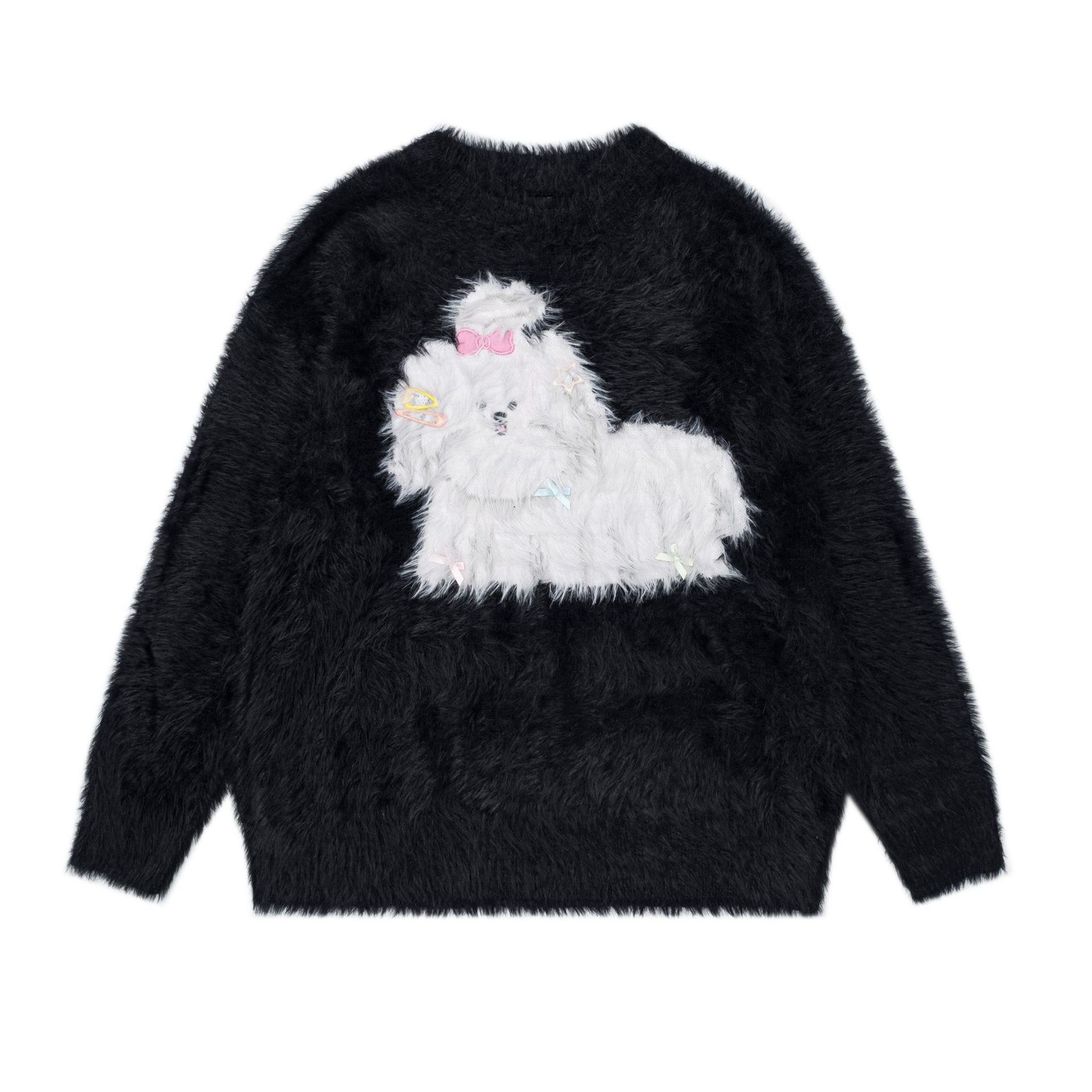 Puppy jacquard sweater — image 5