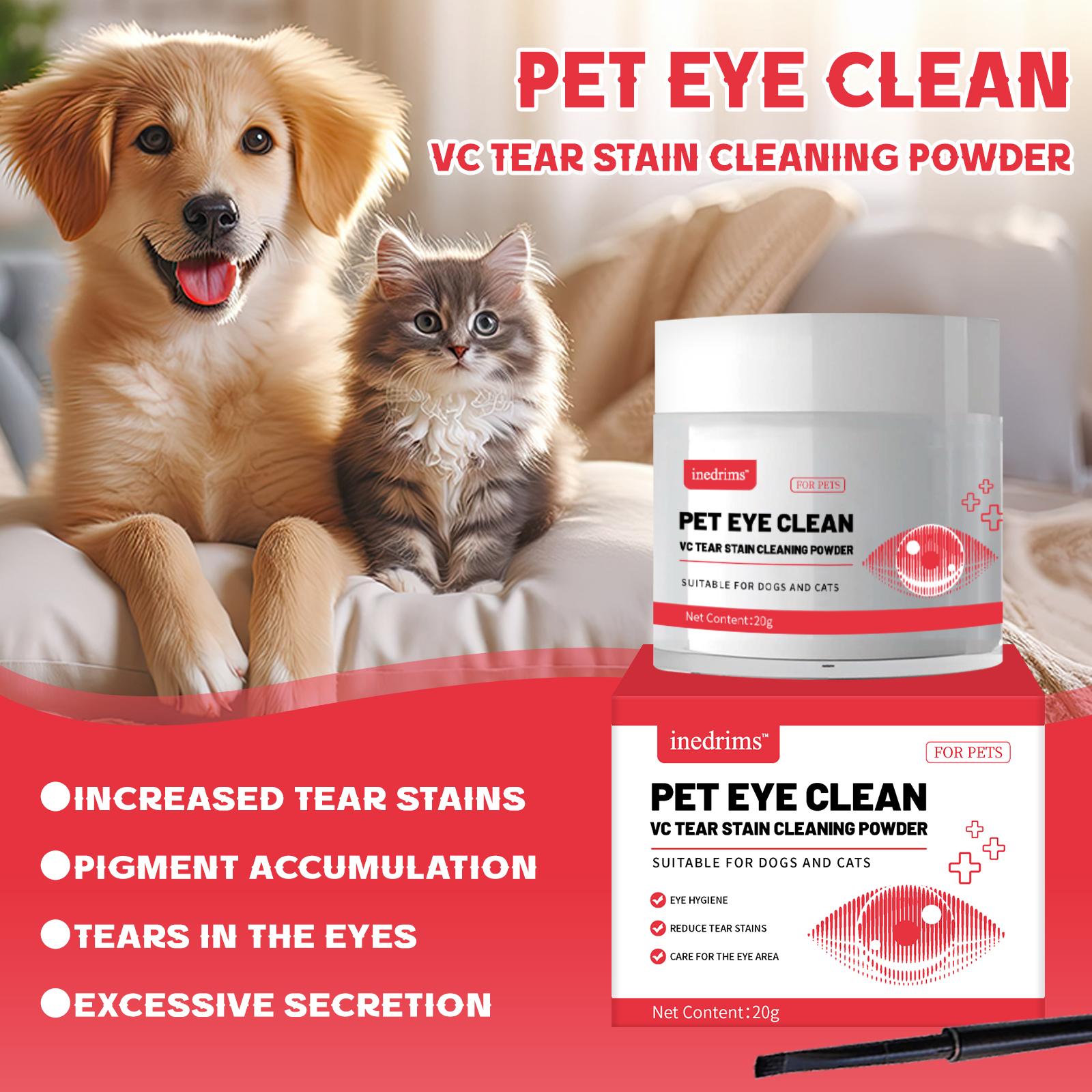 Pulidor de Manchas Lacrimales para Mascotas - Fórmula Natural y Suave, Cuidado Ocular y Peludo, Eliminación de Manchas y Brillantez — imagen 4