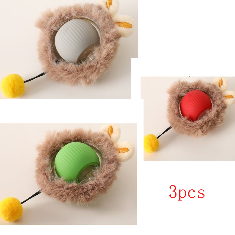 Pelota Interactiva Rodante para Gatos — imagen 11