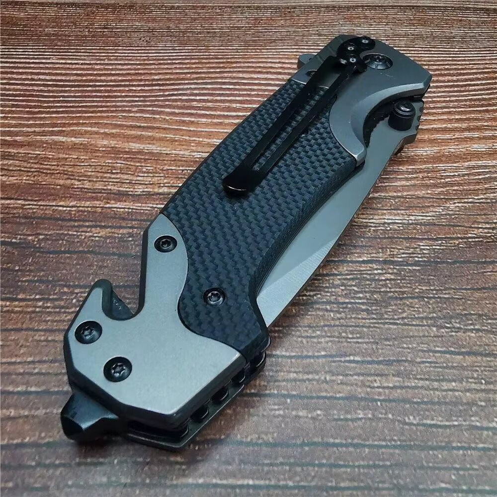 9" SPRING ASSISTED FOLDING STILETTO TACTICAL KNIFE Blade Pocket Tactical Knives — image 6