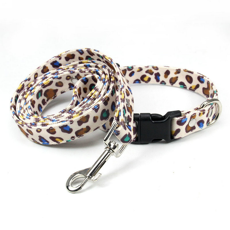 Collar de Leopardo para Perros - Cinturón de Trazo con Broche Metálico Personalizable — imagen 4