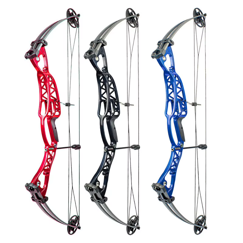 Junxing M106 Arco y Conjunto de Flechas para Caza Adultos - Arco Compuesto para Tiro con Arco — imagen 2